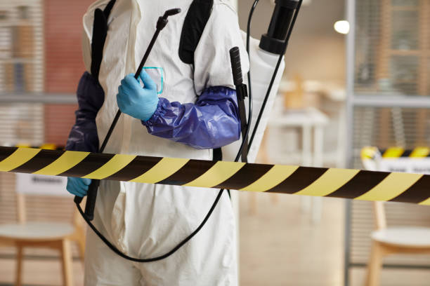 Professional Biohazard Cleanup technician working in Verona, WI